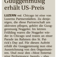 Neue Luzerner Zeitung vom 11. Januar 2016